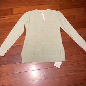 NWOT lululemon “sincerely yours sweater”